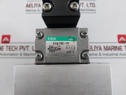 Ckd 4F419E-tp Individual Wiring Manifold Solenoid Valve Assembly Ac 220V