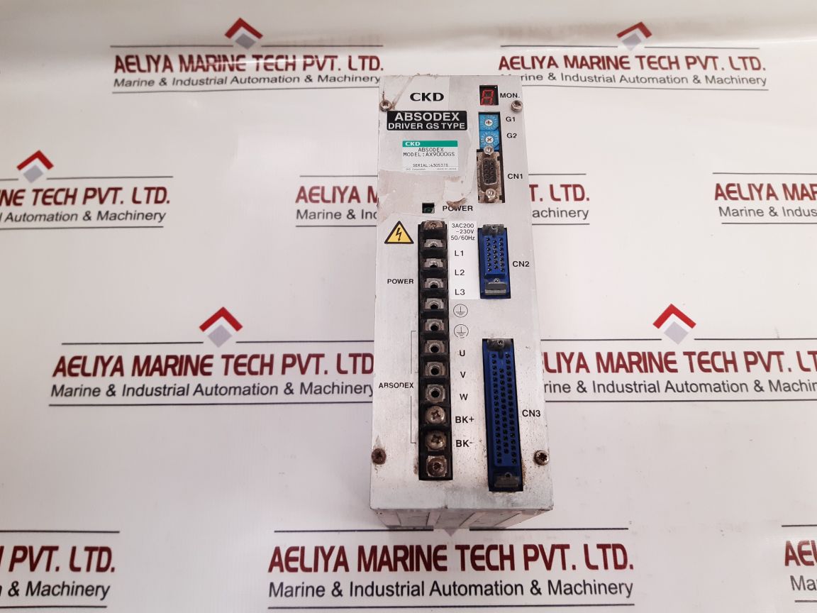 Ckd Absodex Gs Ax9000Gs Servo Driver 200-230 Vac