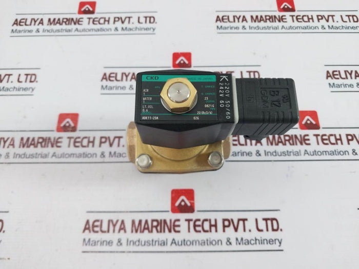 Ckd Adk11-20A Pneumatic Valve 220V 50/60Hz