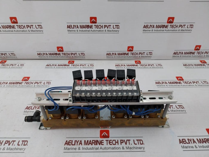 Ckd Gab352-5 Solenoid Valve Manifold Assembly 100V 50/60