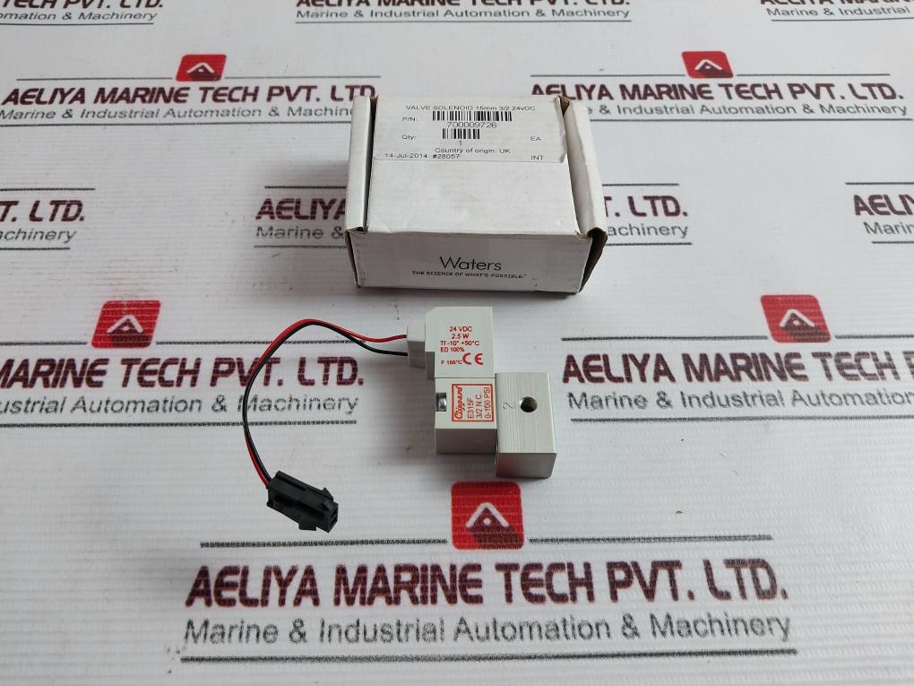 Clippard E315F Solenoid Valve 15Mm 3/2 24Vdc 700009726