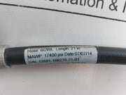 Lot of 2X Clover s20757-1.75 hose assy