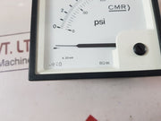 Cmr Bq96 Manometer 0-10 Bar 0-145 P.S.