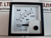 Cmr Manometer 0-15 Bar 0-232 P.S.I