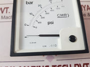 Cmr Q 96 Manometer 0-40 Bar 0-586 P.S.I Bq96