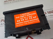 Cmr Q 96 Manometer 0-40 Bar 0-586 P.S.I Bq96