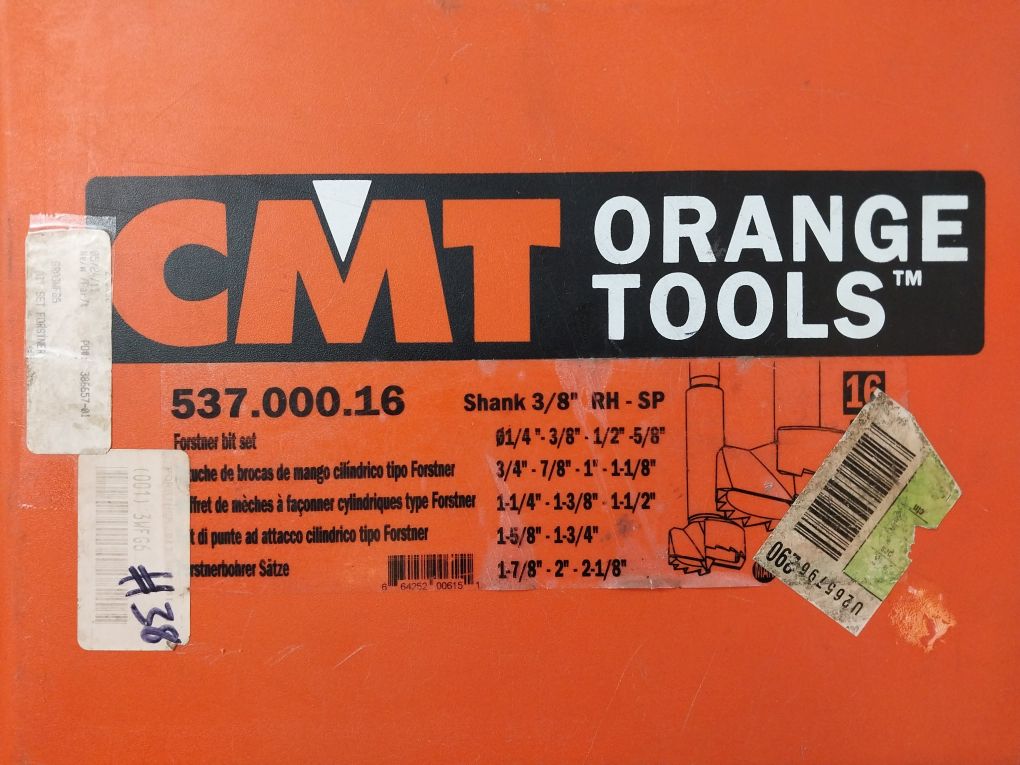 CMT 537.180.31 Mèche à façonner, 18 mm (23/81,3 cm) de diamètre, 8 mm CMT 537.180.31 Mèche à façonner, 18 mm (23/81,3 cm) de diamètre, 8 mm