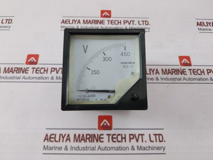 Cnknick 6L2-v Voltmeter Gb/T7676-98 0-450V