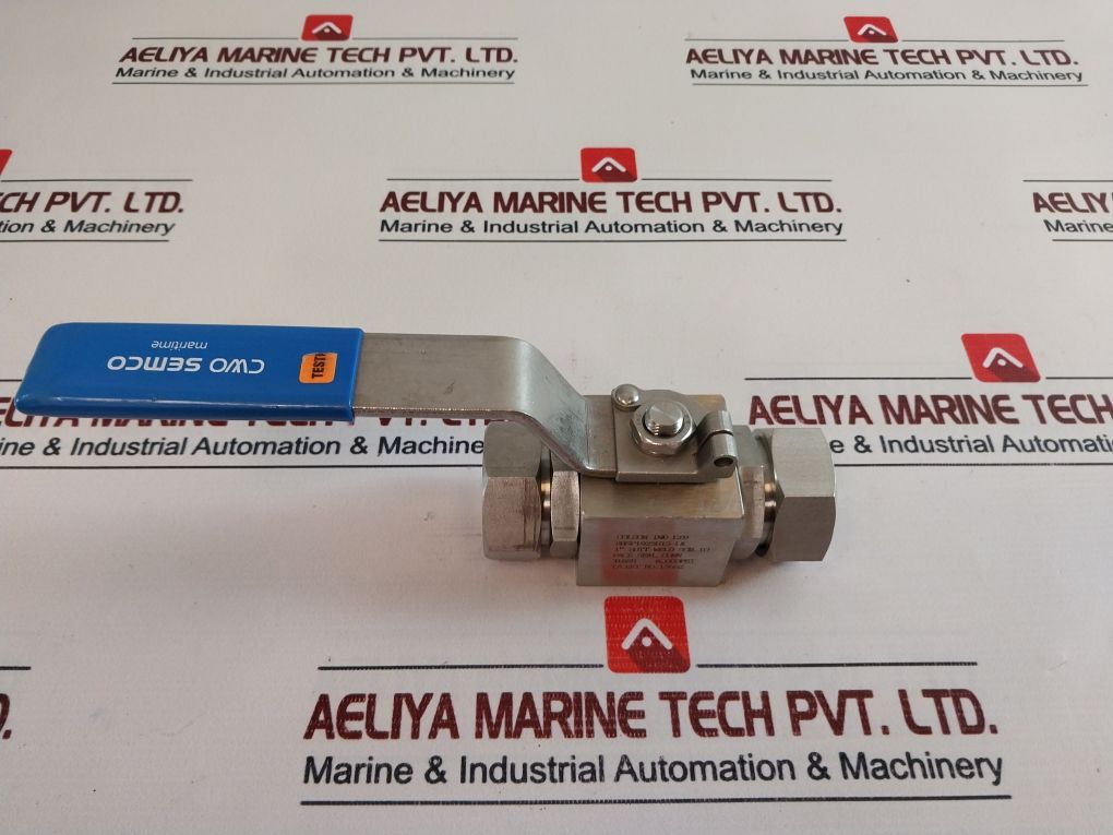 Colson Bhsp1925Uls-lk Face Seal Conn Ball Valve 1” Butt Weld Sch.10 316Ss
