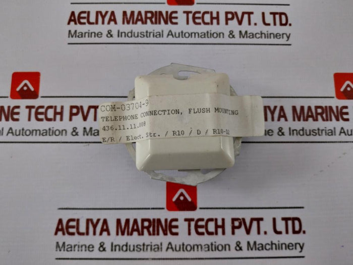 Com-03704-9 Flush Mounting Telephone Connection