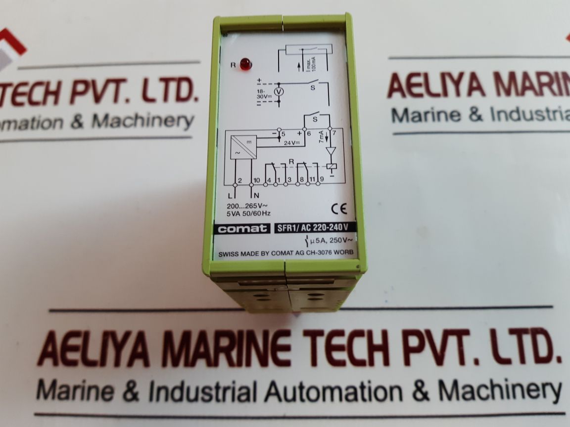 Comat Sfr1/ Ac 220-240V Relay – Aeliya Marine