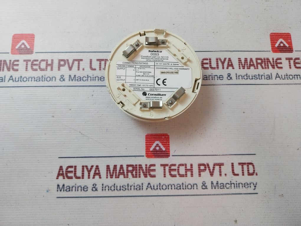 Consilium Dos3 Photoelectric Smoke Detector