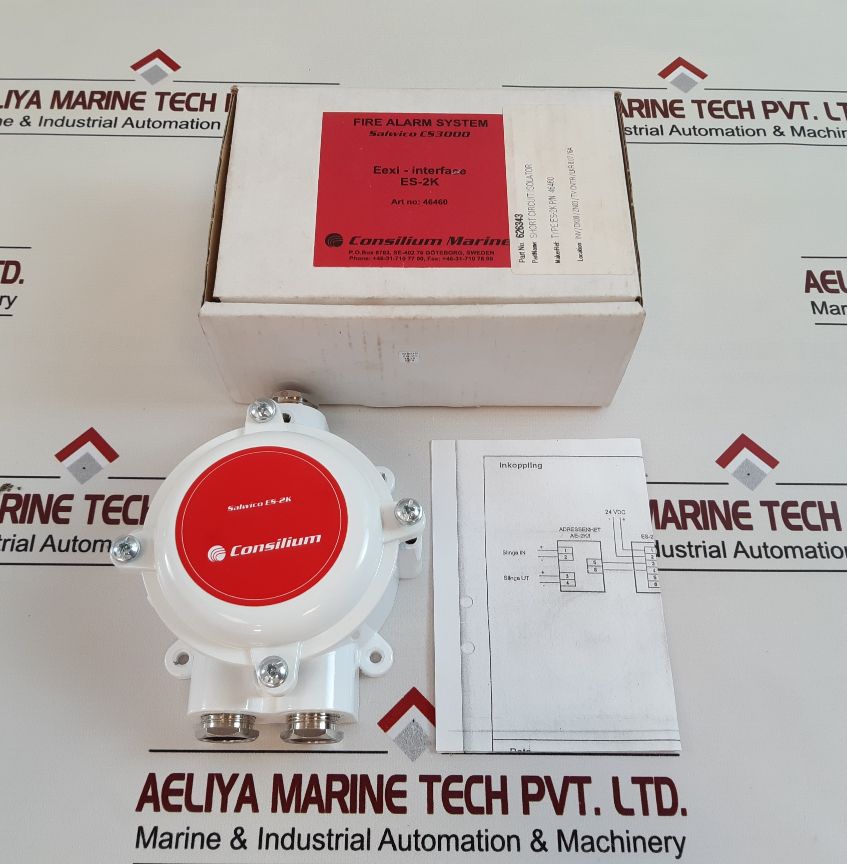 Consilium salwico es-2k eexi-interface fire alarm system 46460