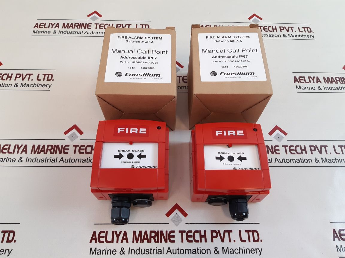 Consilium Salwico Mcp-a(Gb) Fire Alarm System 5200031-01A