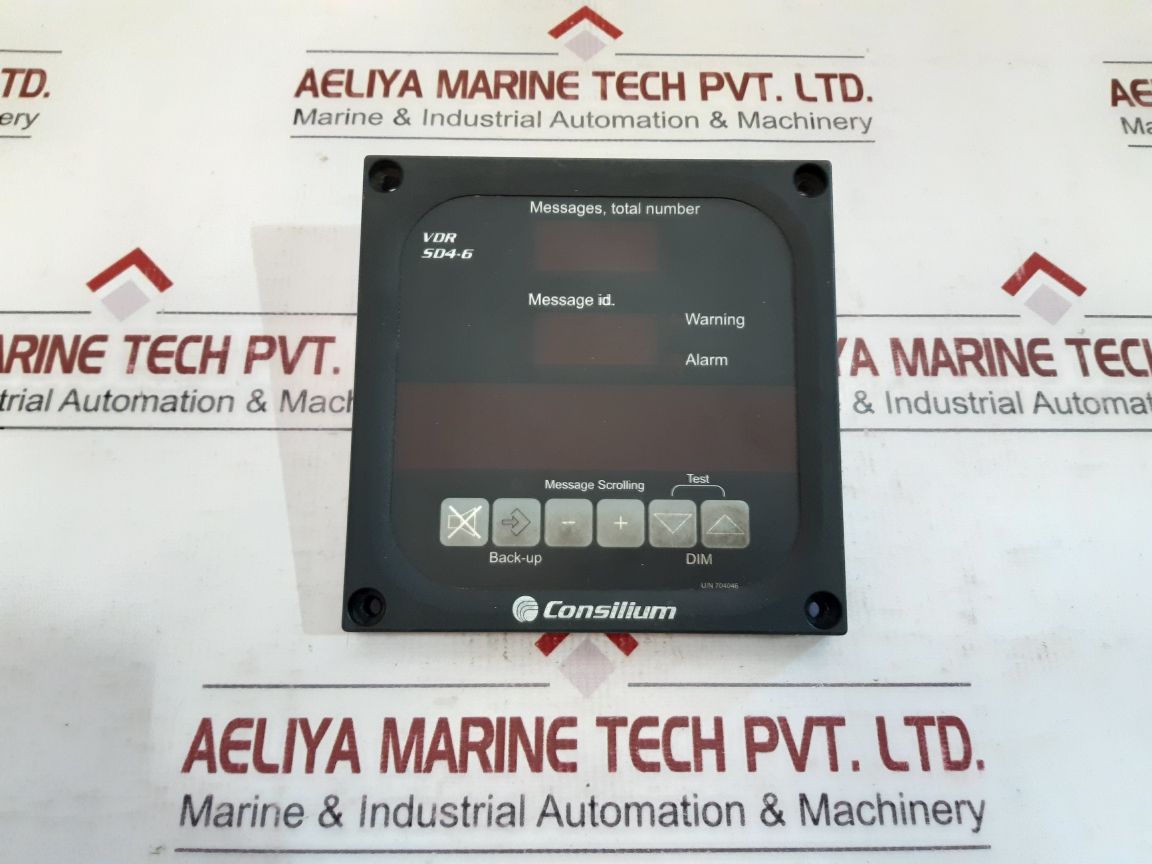 Consilium Vdr Sd4-6 Navigation Panel Display 704076A1