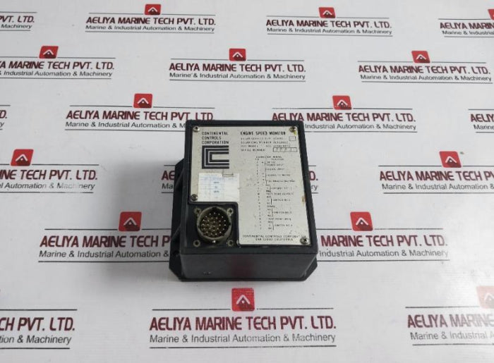 Continental Controls Sc1-12580-4Pt2 Engine Speed Monitor 110051