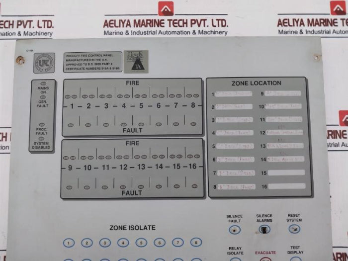 Control Equipment Precept 16 25000007 C1463 Pcb Card 200Va 3Amp ...