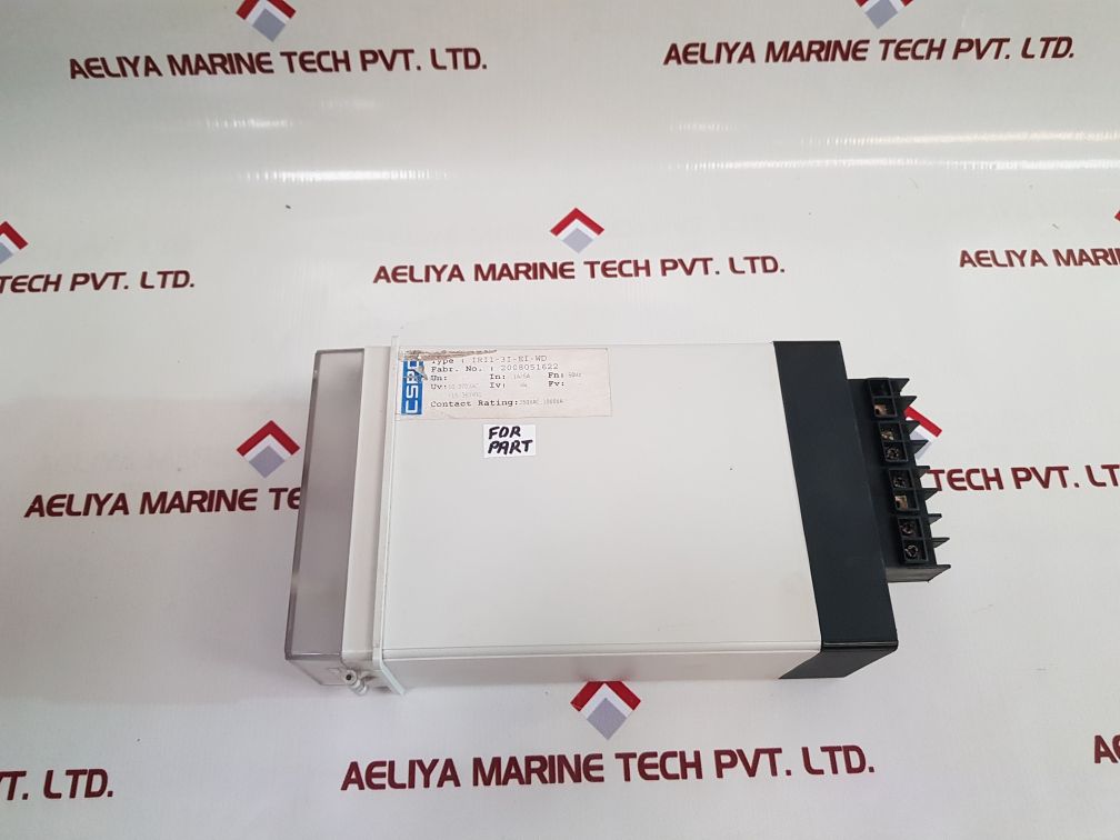 Controls & Switchgear Iri1-3I-ei-wd Relay 6W