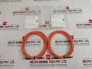 General Electric Fibre Optic 7800 Mm Orange Cable St-st Simplex 62.5/125