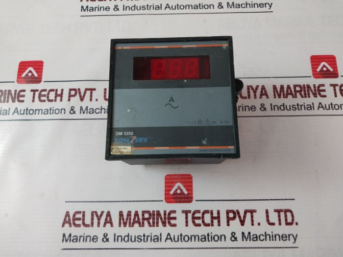 Conzerv Dm 3252 Digital Panel Meter (Used)