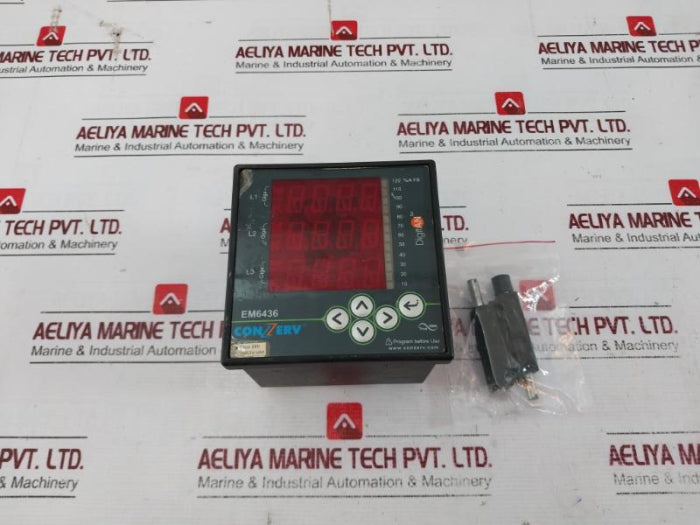 Conzerv Em6436 Dual Source Energy Meter 44-300Va/Dc 80-600Vac – Aeliya ...