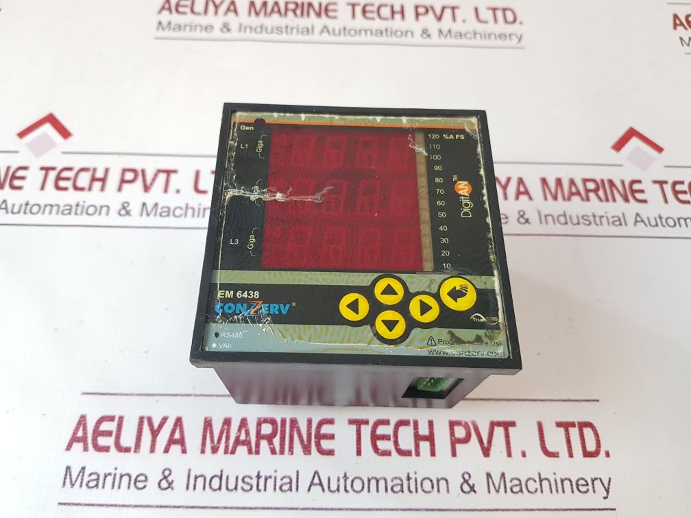 Conzerv Em 6438 Dual Source Energy Meter – Aeliya Marine