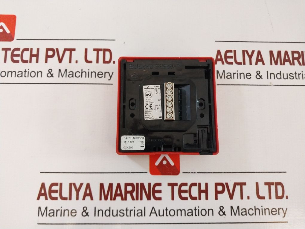 Cooper Cbg370S Fire Systems Intelligent Addressable Call Point 