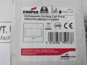 Cooper Cbg370S Fire System Intelligent Addressable Surface Callpoint En54-11