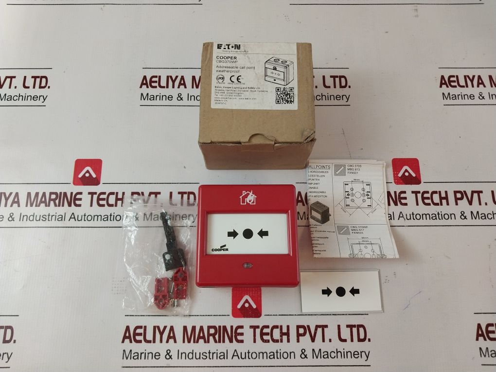 Cooper Cbg370Wp Addressable Call Point Weatherproof