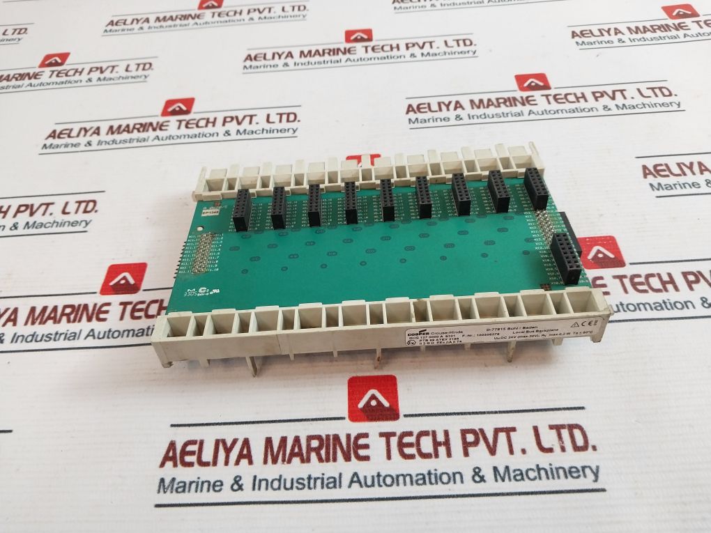 Cooper Ghg 127 0000 A 9101 Local Bus Backplane