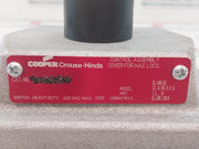 Cooper Model M01 Heavy Duty Switch W/Cover 600Vac