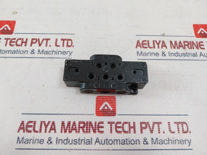 Copes-vulcan 201739 1/4” Solenoid Base Block Only