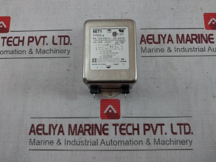 Corcom 6Et1 Power Line Filter 6A 20/250V 50-60Hz En60939-2 – Aeliya Marine