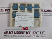 Lot Of 6X Coupler Sm Sc-sc Fibre Optic Adapter