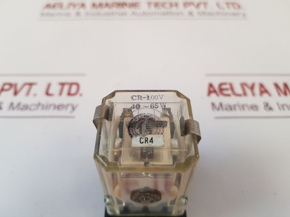 Cr-100V Relay With Base 250V 7.5A