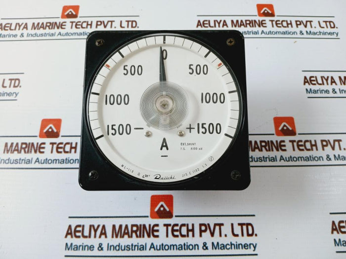 Crompton 0-6A Panel Ammeter 244-01Ag