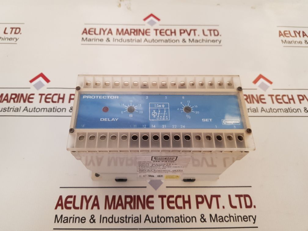 Crompton 256-patw Protector Trip Relay 256-patw-lsbx-sb-c7-ea