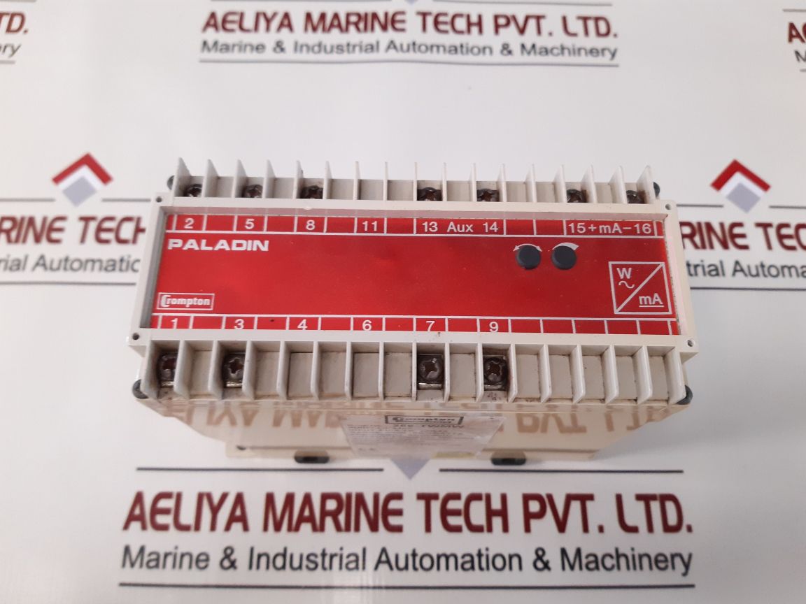 Crompton 256-twmw Watt Transducer 0/500 Kilowatts 220V