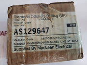 Crompton E243-026A-g-ls-nw-c6-sq-cr Ammeter 243026G