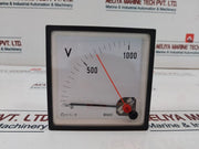 Crompton E244-01A-g-fa-**-wh-er Panel Meter 0-1000V