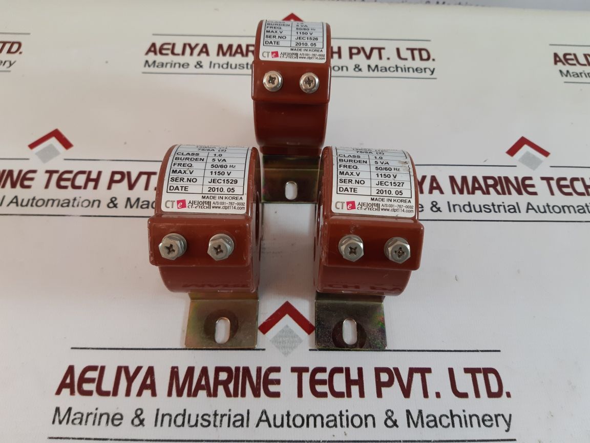 Ct-etech Crv-1 Current Transformer 150/5A (1),75/5A (2)