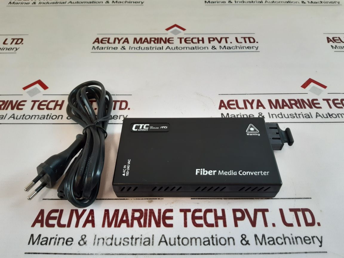 Ctc Union Fmc-10/100-sc002/Ac Fiber Media Converter
