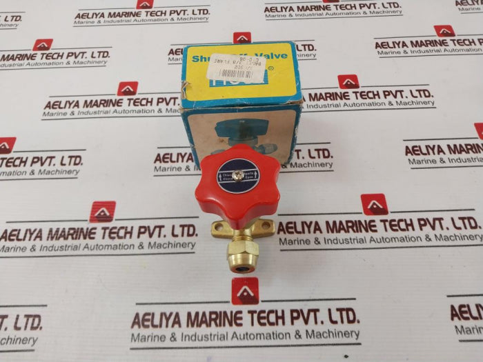 Cts-04 1/4” Solder Shut-off Valve Banex 3/8 Flare