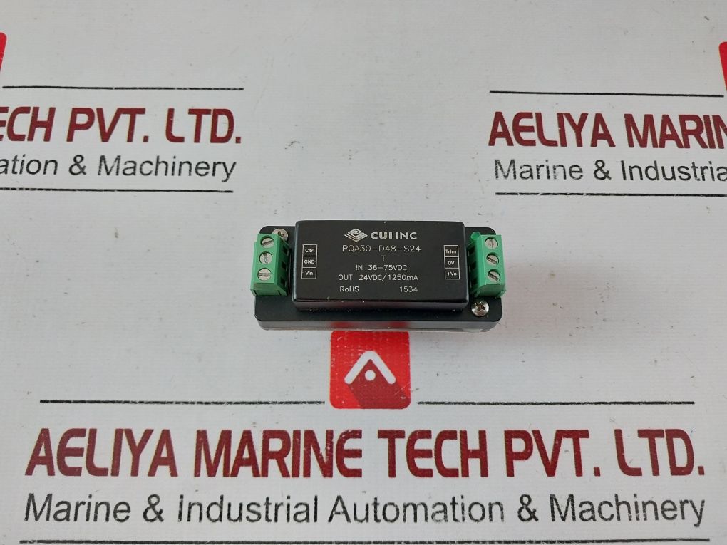 Cui Pqa30-d48-s24-t Isolated Dc-dc Converter 36-75Vdc