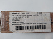Custom Control Sensors 611G8005 Pressure Switch/Sensor 1000 Psig (69 Bar)