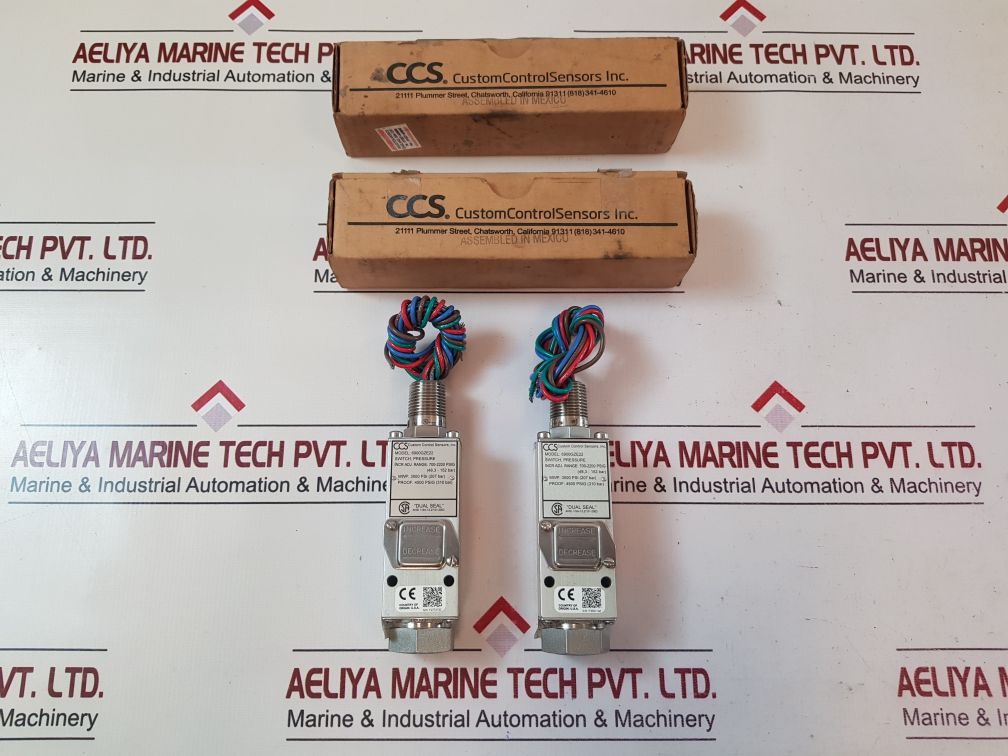 Custom Control Sensors 6900Gze22 Pressure Switch