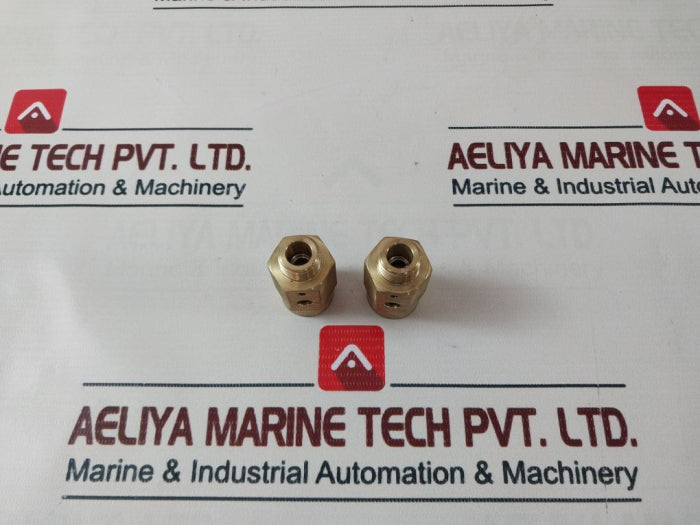 Lot Of 2X Cuzn39Pb3F44 Safety Valve Nut 33.0797.0000