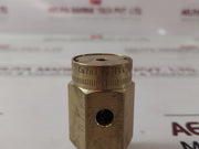 Lot of 2X CUZN39PB3F44 Safety Valve Nut 33.0797.0000