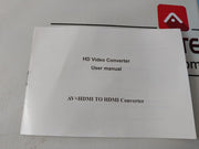 Cvbs/Hdmi To Hdmi 720P/1080P Hd Video Converter Scf0500100A1Ba Ac Adapter