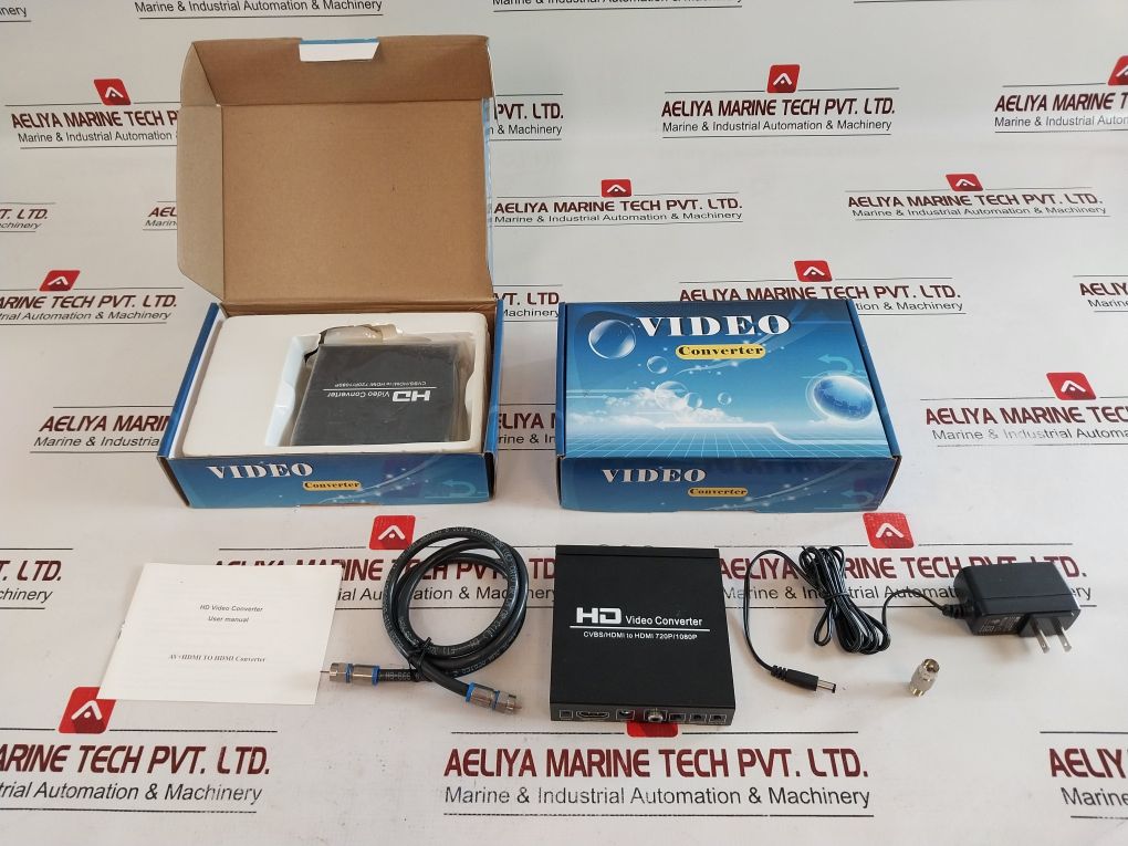 Cvbs/Hdmi To Hdmi 720P/1080P Hd Video Converter With Adapter
